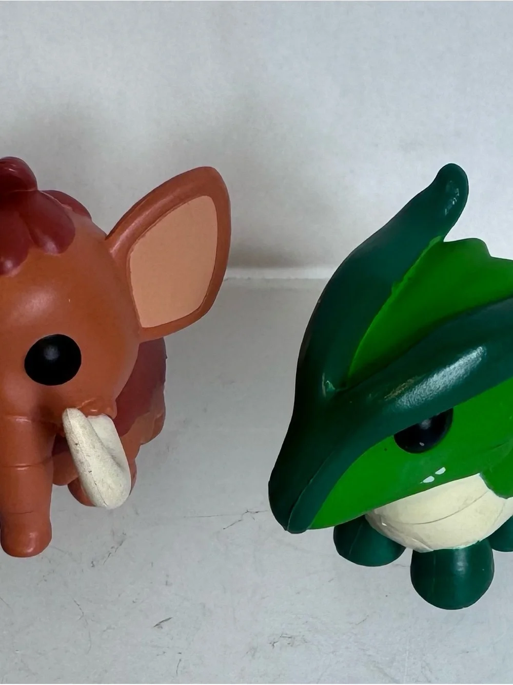 2 Figures From the Adopt Me Series Wyvern and Wolly Mammoth Roblox